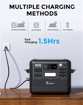 FOSSiBOT F2400 Portable Power Station - 1