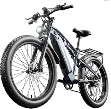 Shengmilo MX05 26 Inch Fat Tire Mountain E-Bike 500W - 0