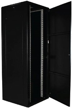 47U 19 inch serverkast met glazen deur 800x800x2200mm (BxDxH) - 2