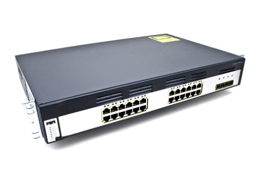 Cisco Catalyst 3750G-24TS-S 24 poorts switch - 0