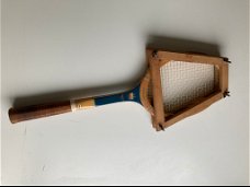 Antiek SLAZENGER tennis racket Ken Rosewall USA Collectable