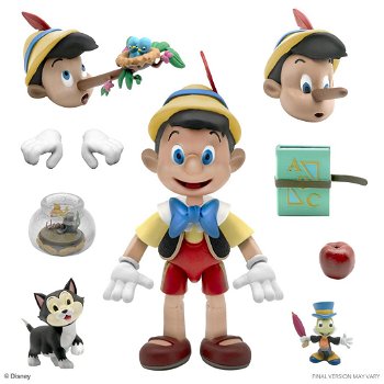 Super7 Disney Ultimates Action Figure Pinocchio - 0