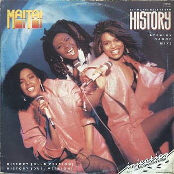 Mai Tai – History (Vinyl/12 Inch MaxiSingle) Special Dance Mix - 0