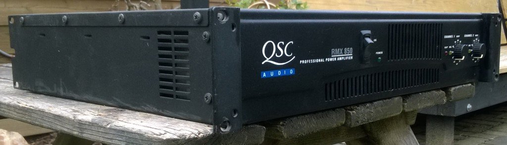 Versterker 2x 400 Watt, QSC RMX-850 - 2