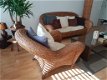 zeldzame handgemaakte rieten sofa, ook te zien in de film The Wolf of Wallstreet - 3 - Thumbnail