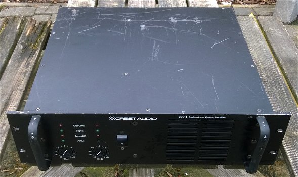 Versterker 2x 1400 Watt, Crest-8001 - 1