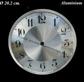 = Wijzerplaat = aluminium = 30143 - 0