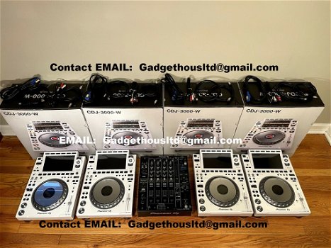 Pioneer CDJ-3000, Pioneer DJM-A9, Pioneer CDJ 2000NXS2, Pioneer DJM 900NXS2, Pioneer DJM-V10 - 2