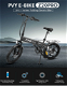 PVY Z20 Pro Electric Bike 500W Hub Motor 25 km/h Max - 1 - Thumbnail