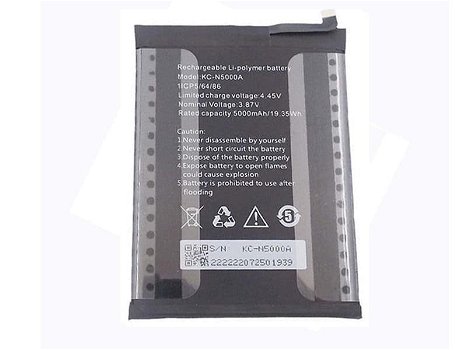 Battery for OUKITEL 3.87V 5000mAh/19.35WH - 0