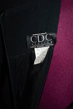 CDC Evening vintage jurk, maat 42 - 2