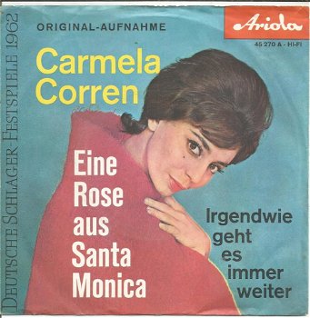 Carmela Corren – Eine Rose Aus Santa Monica (1962) - 0