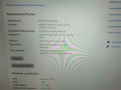 Dell Latitude 5290 2-in-1, Intel core i5, 8GB, 256GB SSD, 4G - 7