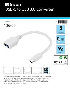 USB-C to USB 3.0 Converter - 1