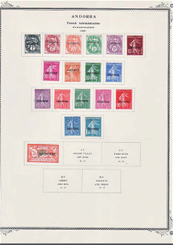 voorbedrukte postzegelalbums , slechts 15 cent per pagina! goedkoper dan zelf printen ! deel 1 - 2