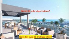 Uw eigen nieuwe Appartement in ESTEPONA bij zee met garageplek en