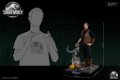 Infinity Studio Jurassic World Fallen Kingdom Owen and Baby Blue Statue - 6 - Thumbnail