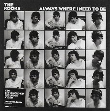 The Kooks – Always Where I Need To Be (2 Track CDSingle) Nieuw