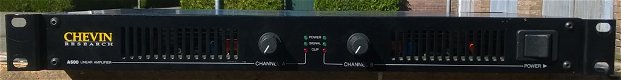Versterker 2x 300 Watt, Chevin Research A500 - 0 - Thumbnail