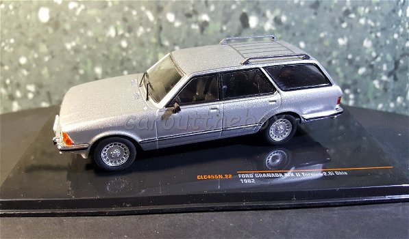 Ford Granada MK II turnier 2,8i Chia 1982 zilver 1/43 Ixo V843 - 0