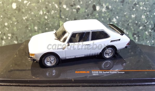 Saab 99 Turbo Combi coupe wit 1/43 Ixo V844 - 0