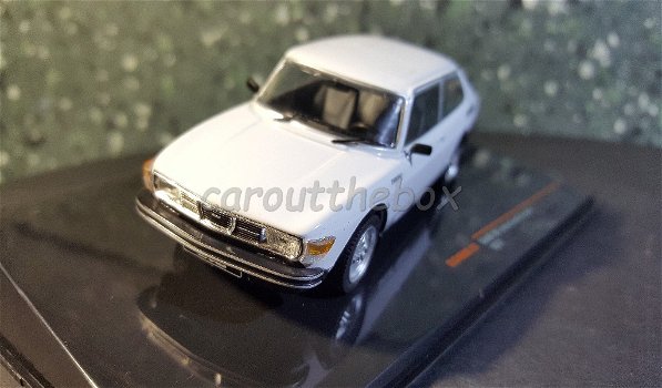 Saab 99 Turbo Combi coupe wit 1/43 Ixo V844 - 1