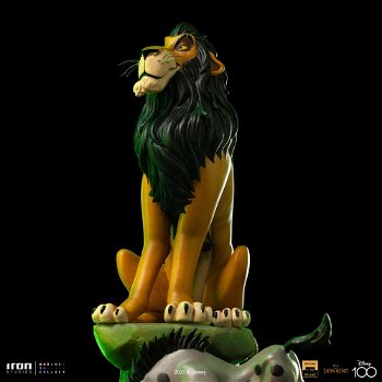 Iron Studios Disney Lion King Deluxe Scar Statue - 1