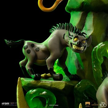 Iron Studios Disney Lion King Deluxe Scar Statue - 6