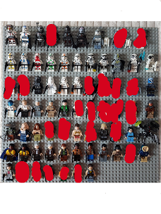 Diverse Star Wars Poppetjes Minifiguren! Op = Op - 50% korting! Custom Lego