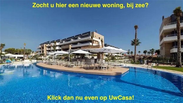 Uw eigen nieuwe Appartement in ORIHUELA COSTA bij zee en strand met parking en - 0