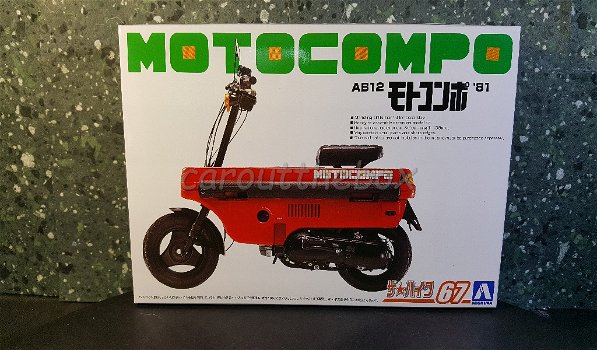 1981 Honda Motocompo 1:12 Aoshima - 0