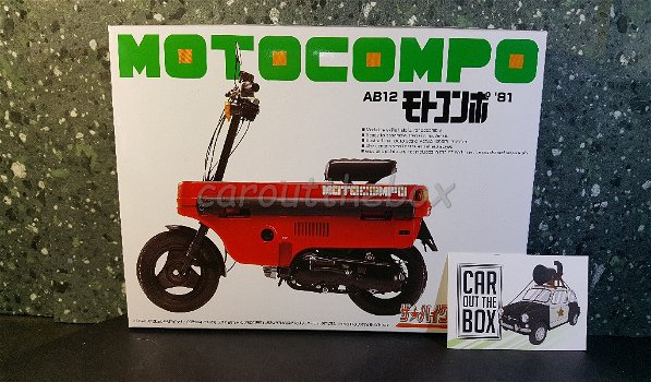 1981 Honda Motocompo 1:12 Aoshima - 2