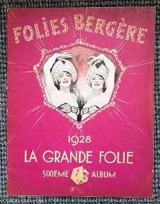 Folies Bergère 1928 La Grande Folie Sixieme Album