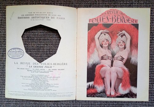 Folies Bergère 1928 La Grande Folie Sixieme Album - 1