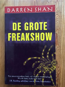 Darren Shan met De grote freakshow deel 1