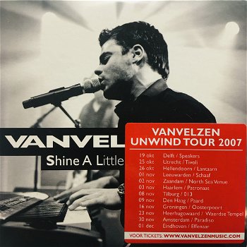 Vanvelzen – Shine A Little Light (3 Track CDSingle) Nieuw - 0