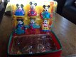 Disney - mickey 's world - nieuw, 6 opwindbare auto;s , in koffer - 1 - Thumbnail