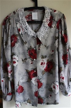 Vintage blouse - maat 40/42 - 0