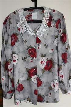 Vintage blouse - maat 40/42 - 1