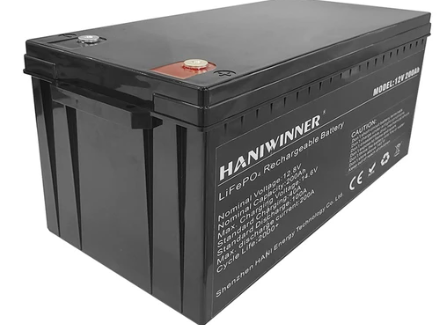 HANIWINNER HD009-12 12.8V 200Ah LiFePO4 Lithium Battery - 1
