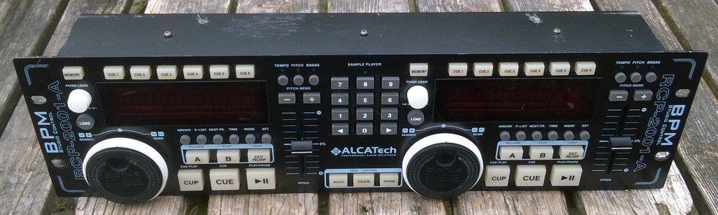 MP3-controller, dubbele speler 19 inch AlcaTech - 1