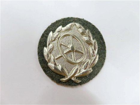 Embleem,Duitsland,WWII,Kraftfahrbewahrung,Wehrmacht,Zilver - 0