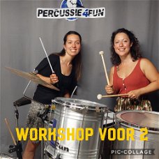 Duo Percussie en drum workshops