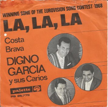 Digno Garcia Y Sus Carios – La, La, La (1968) - 0