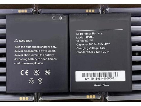 Buy PARTNER E15+ PARTNER 3.7V 2000mAh/7.4WH Battery - 0