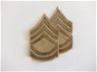 Embleem,Set,Rang,US,Army,Sergeant,1e,Klas,Zomer,Shirt,WWII,Orgineel - 0 - Thumbnail