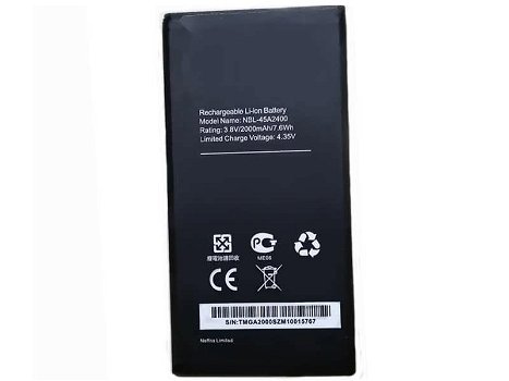 New battery 2000mAh/7.6WH 3.8V for NEFFOS NBL-45A2400 - 0
