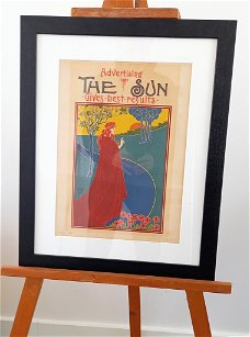 Louis Rhead The Sun 1896 Maitres de l'Affiche art nouveau