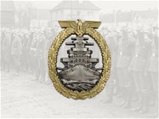 Embleem,Badge,Duitsland,WWII,Kriegsmarine,Volle,Zee,Vloot