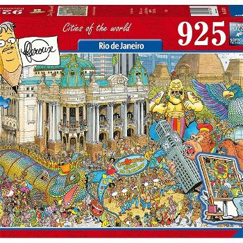 Ravensburger Fleroux Rio de Janeiro Puzzel 925 Stukjes - 0